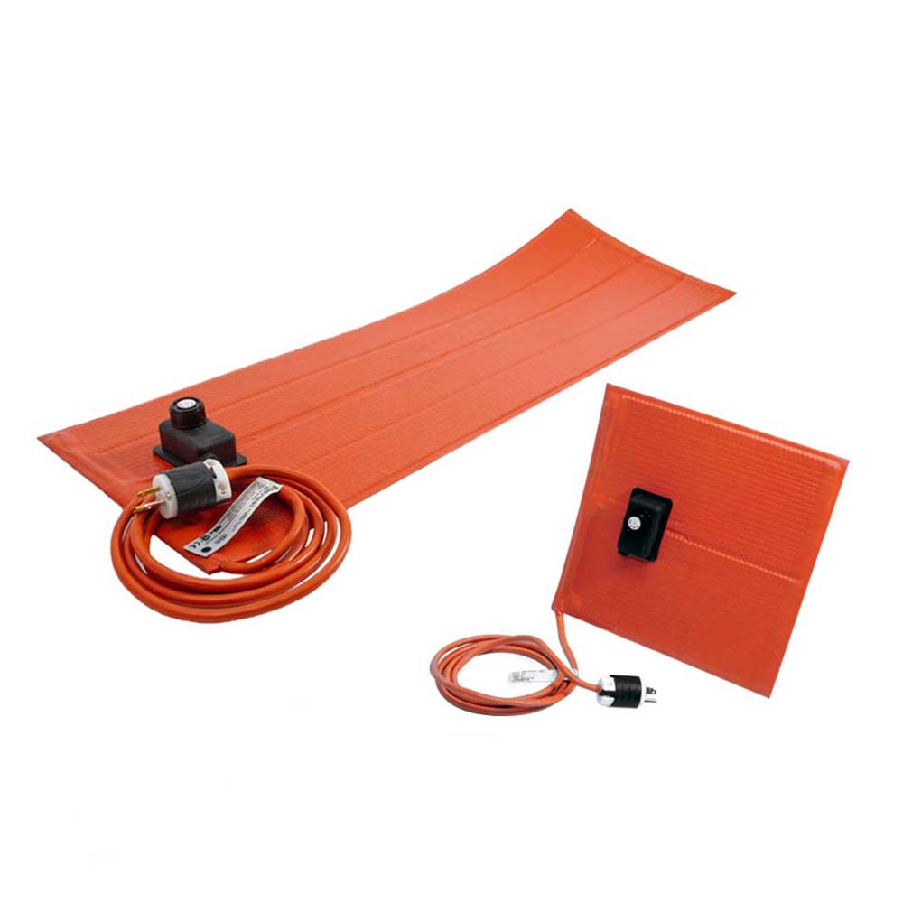 BriskHeat® Silicone Rubber Heating Blanket for Plastic Vessels U.S