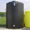 20 Gallon Black Vertical Closed Head Tank - 16" Dia. x 28" Hgt.