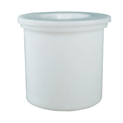 3 Gallon Natural Tamco ® Can* with Cover - 10" Dia. x 12" High