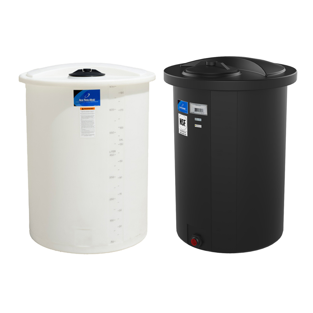 Closed Top Vertical Batch Tank