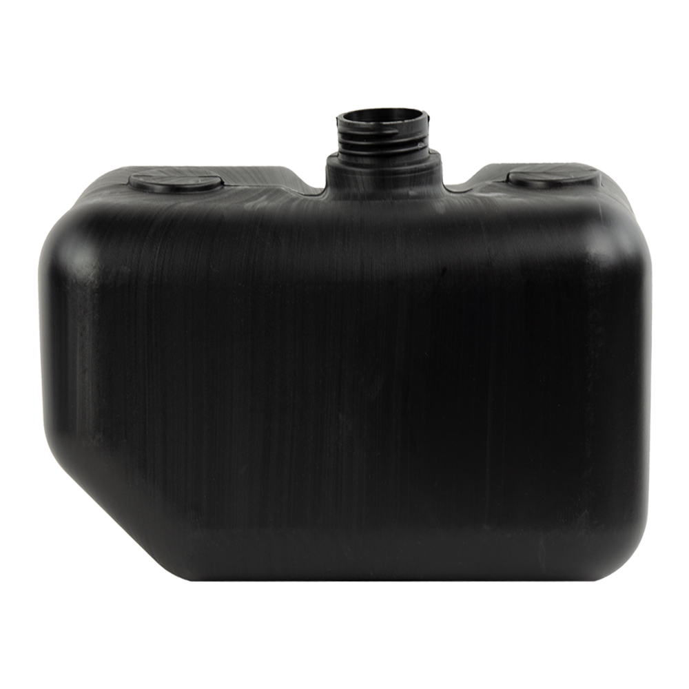 2-1/2 Gallon Black Multi-Purpose Tank - 12.75" L x 7.86" W x 7.75" Hgt. (2.25" Neck)