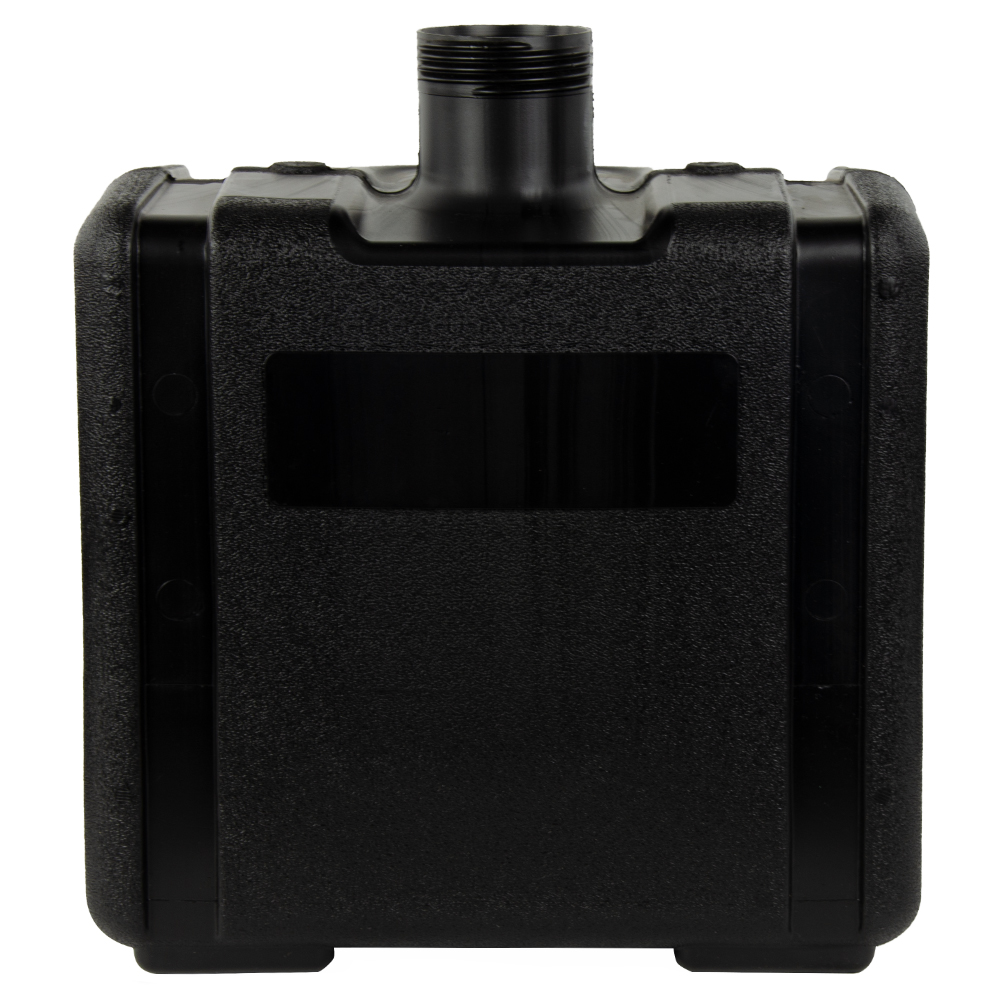 7 Gallon Black Multi-Purpose Tank - 15" L x 8.67" W x 14.31" Hgt. (3.5" Neck)