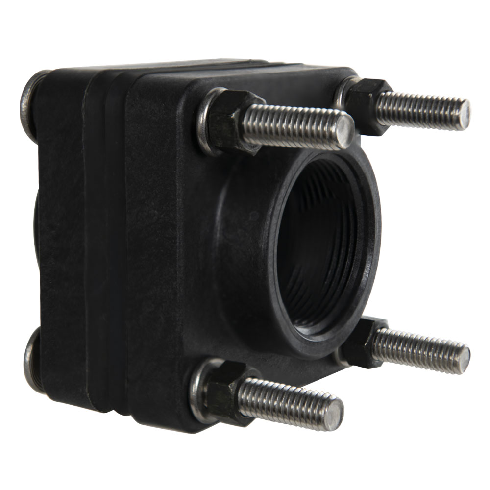 1-1/4" Inside Bolt Double Seal Flange