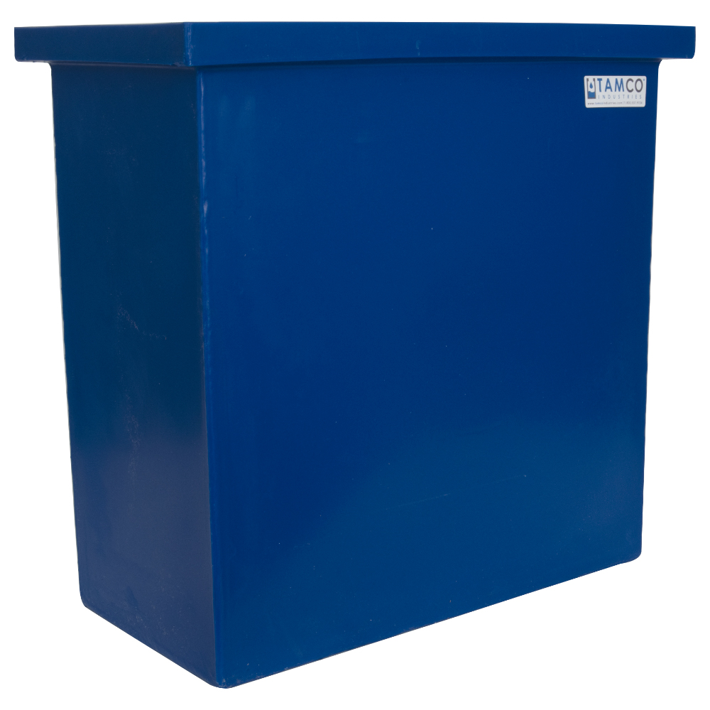 30 Gallon Blue LLDPE Tamco® Aquaculture/Aquaponics Tank - 24" L x 12" W x 24" Hgt.