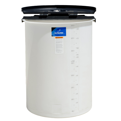 Open Top Vertical Batch Tank with Bolt On Top