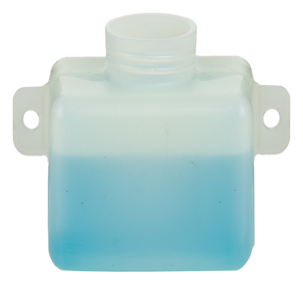 0.25 Quart Natural Multi-Purpose Tank with Mounting Tabs - 4.88" L x 2.5" W x 2.52" Hgt. (1.625" Neck)