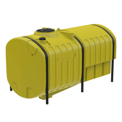 1250 Gallon Crop Care Tank with Narrow Bottom Sloped Sump -58" L x 115" W x 61" Hgt.