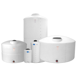 White Vertical Closed Head Tanks