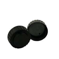 1-5/8" Thread Vented Black Cap