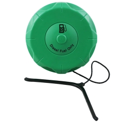 3-1/2" Diesel Thread Vent Cap with 8" Tether