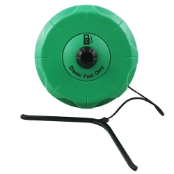 3-1/2" Diesel Top Vent Cap with 8" Tether