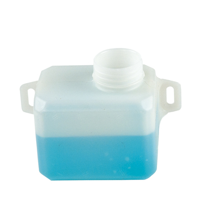 0.5 Quart Natural Multi-Purpose Tank with Mounting Tabs - 5.53" L x 3" W x 3" Hgt. (1.625" Neck)