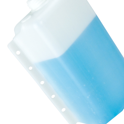 5 Quart Natural Multi-Purpose Tank with Mounting Tabs - 8.62" L x 4.17" W x 12.9" Hgt. (2.25" Neck)