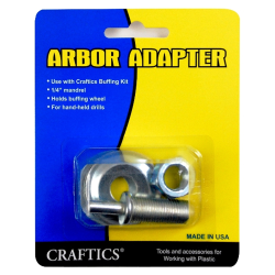 1/4" Madrel with 1/2" Arbor Adapter