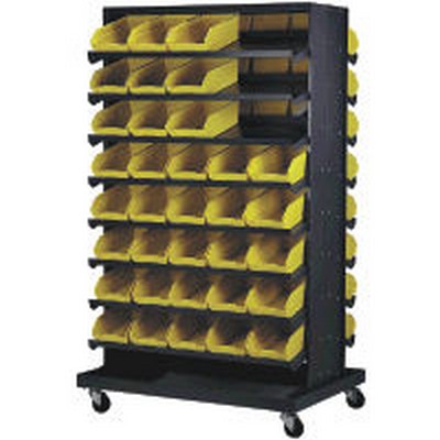 Quantum® Economy Shelf Bins Sloped Shelving Units