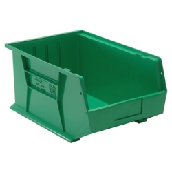 Green Quantum® Ultra Series Stack & Hang Bin - 16" L x 11" W x 8" Hgt.