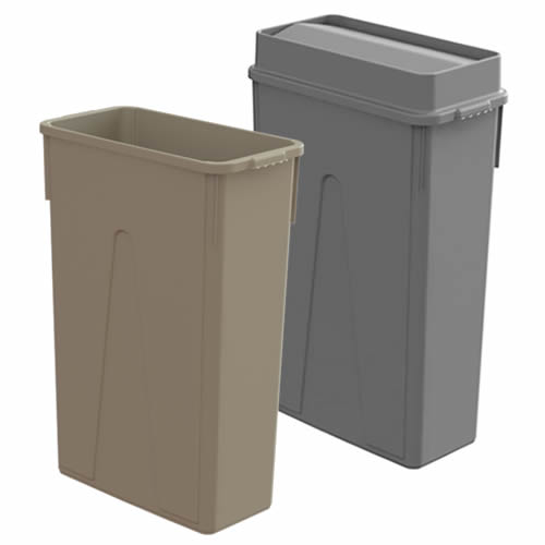 23 Gallon Slim Containers & Lids U.S. Plastic Corp.
