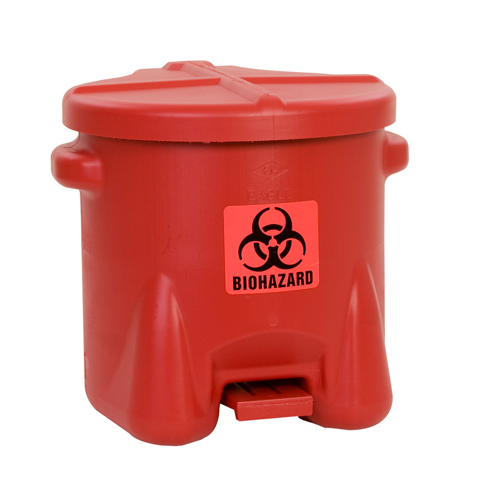 Eagle Biohazardous Waste Cans U.S. Plastic Corp.