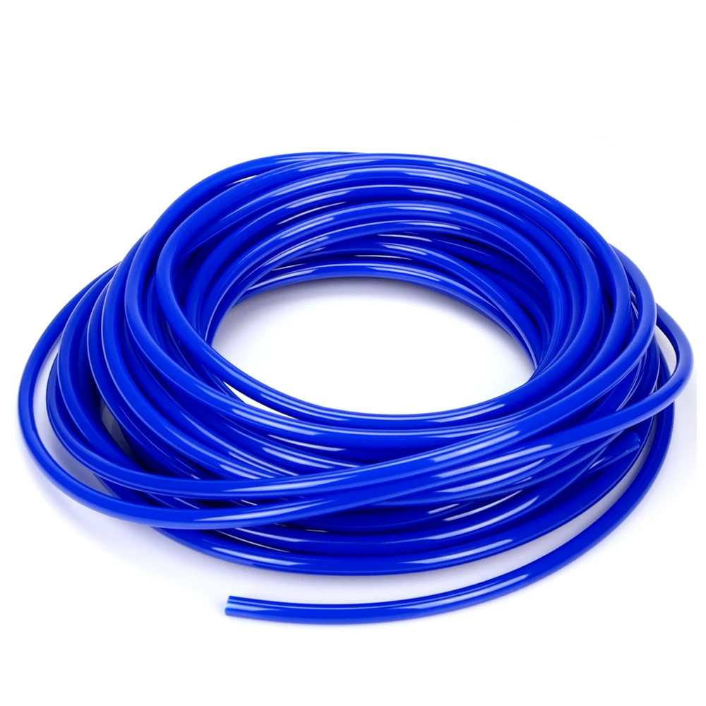 3/8" ID x 1/2" OD x 1/16" Wall Blue Polyurethane Tubing U.S. Plastic