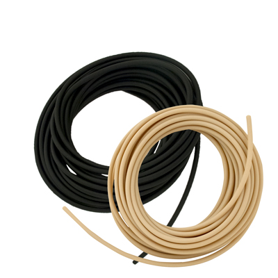 10 FEET 5/32"ID x 1/4"OD LATEX SURGICAL RUBBER TUBING Black New Thick wall 