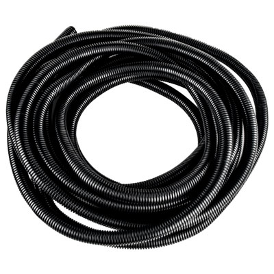 1-1/2" Black PE Flexible Split Tubing - 50' Roll