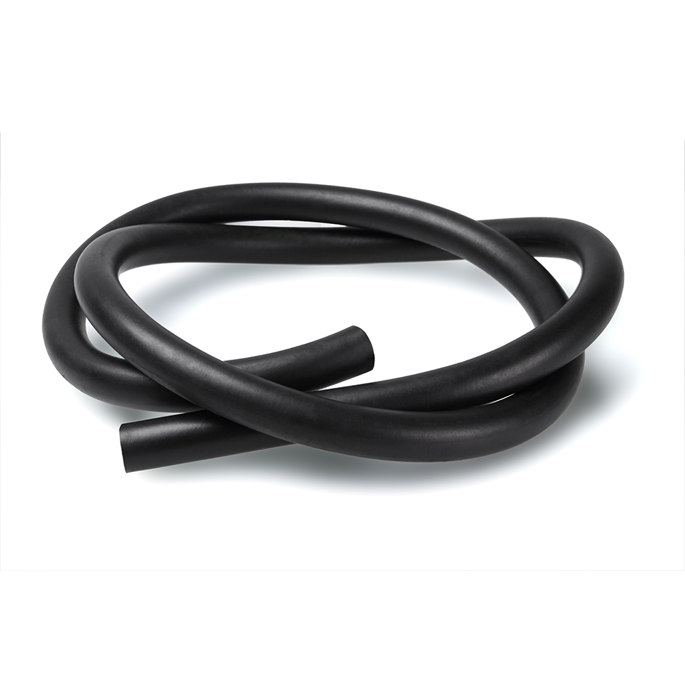 3/16" ID x 1/16" Wall Black Latex Tubing