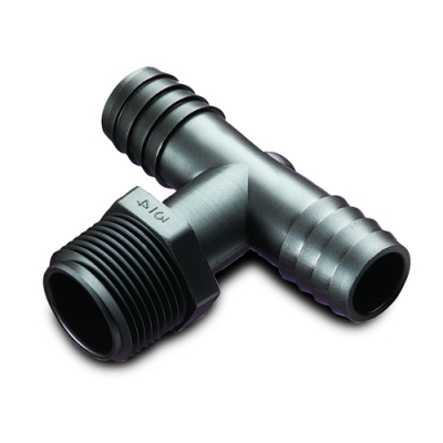 Black HDPE Tube Fittings