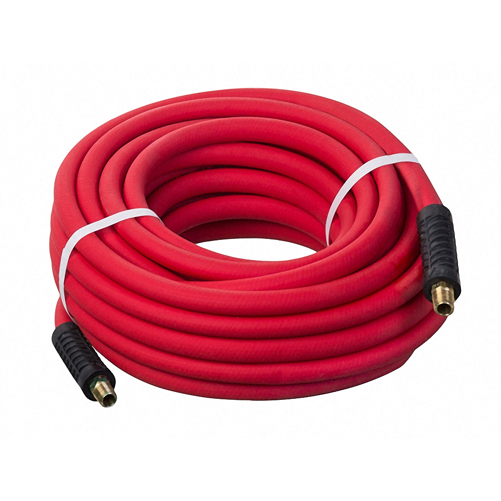 3/8" Hose ID x 1/4" MNPT Fitting TundraAir® Red Air Hose Assembly U