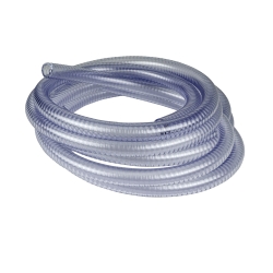 1-1/4" ID x 1-1/2" OD Clear Suction & Delivery Hose