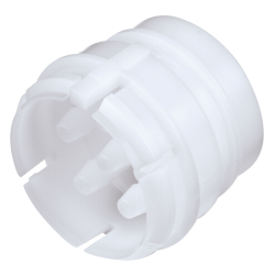 1/8" ID (3.2mm ID) Sixtube™ Coupling Insert with Female Fitting - Straight Thru (Body Sold Separately)