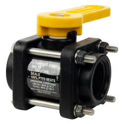 1" Bolted Standard Port Valve with 3/4" Flow Size