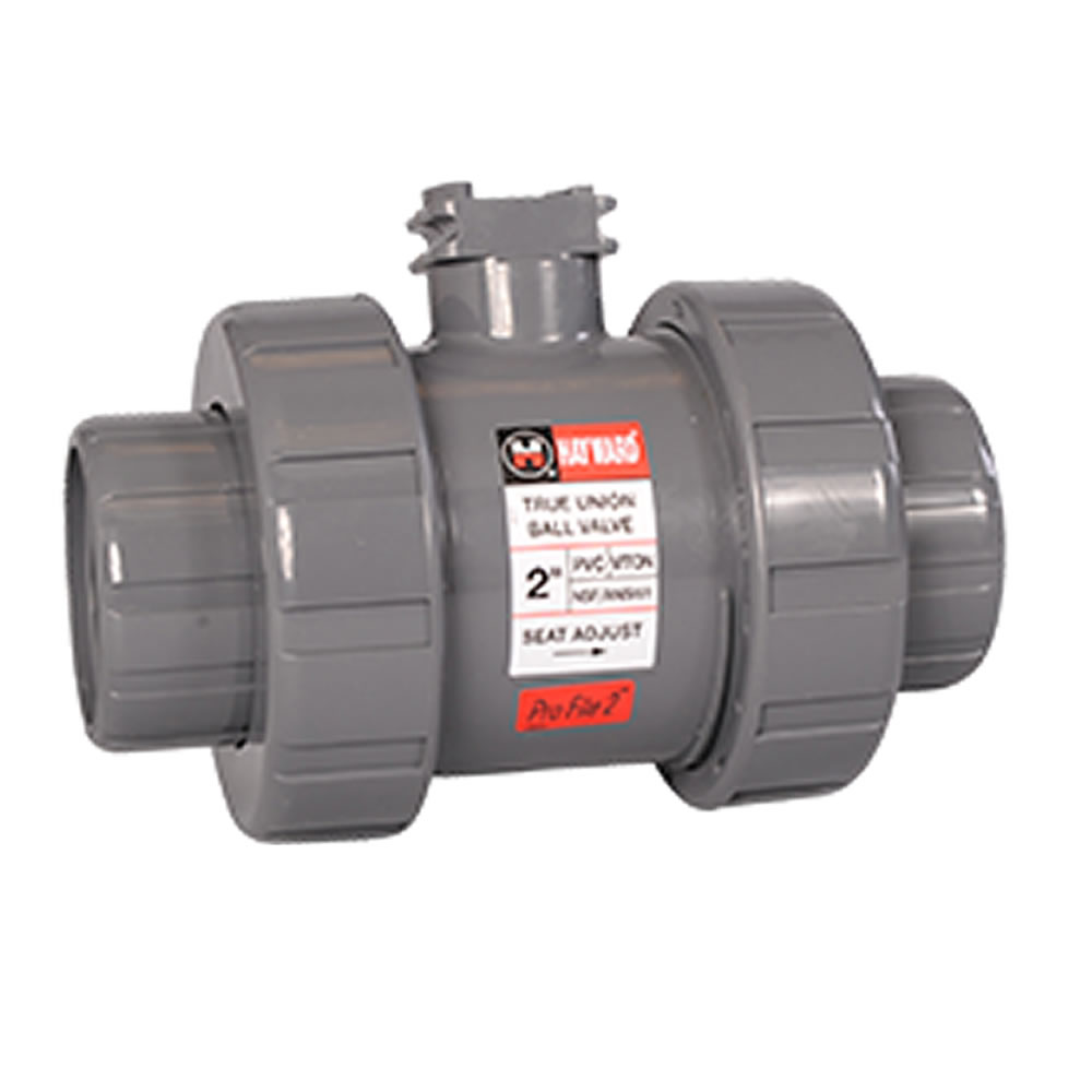 1/2" HCTB Series True Union Ball Valves for Actuation with EPDM O-rings