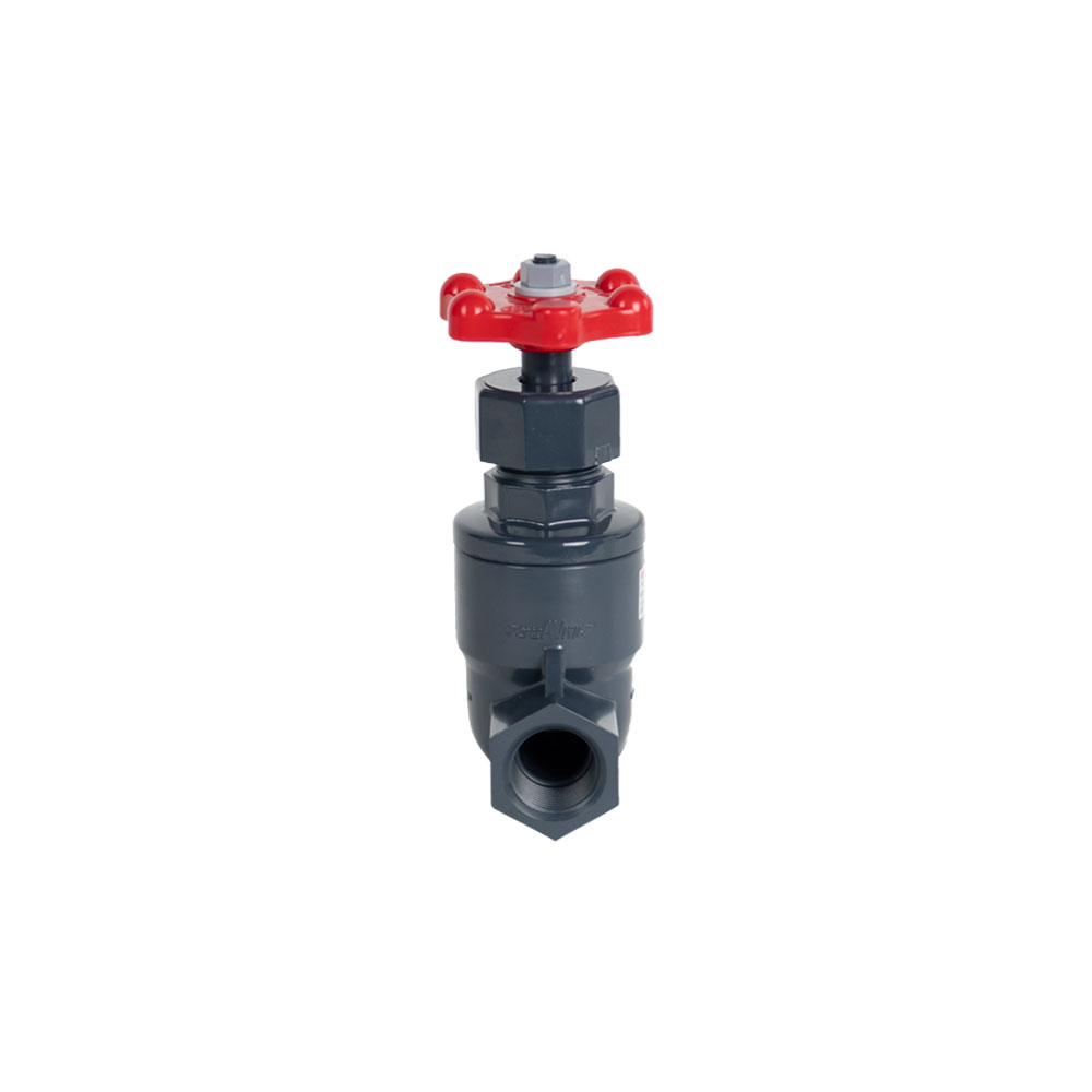 3/4" Threaded PVC Globe Valve