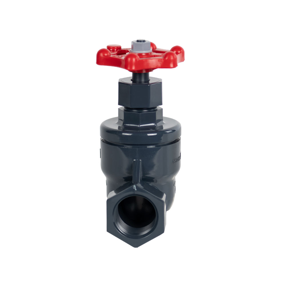 1-1/4" Threaded PVC Globe Valve
