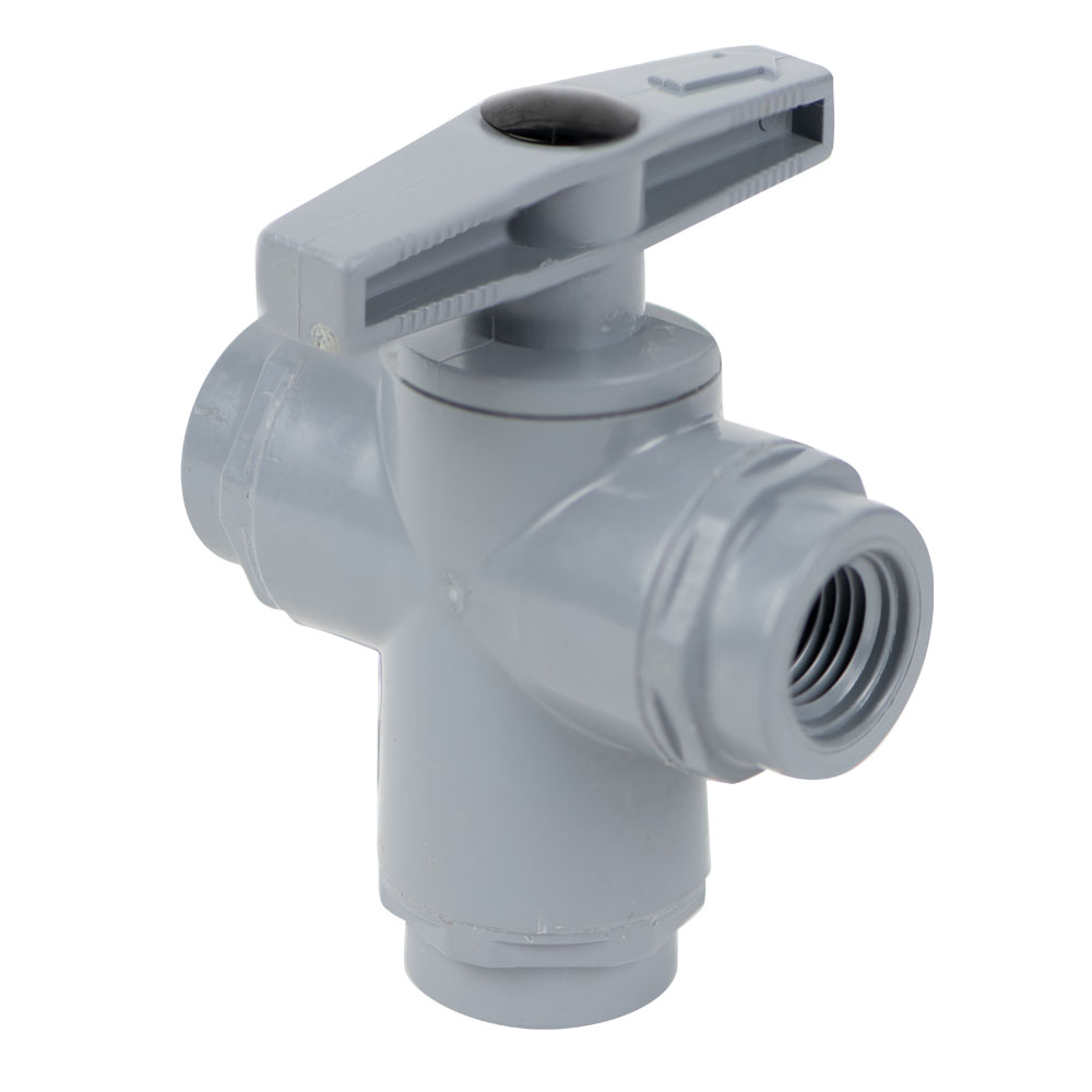 SMC 629 Series PVC ThreeWay Plastic Ball Valves U.S. Plastic Corp.