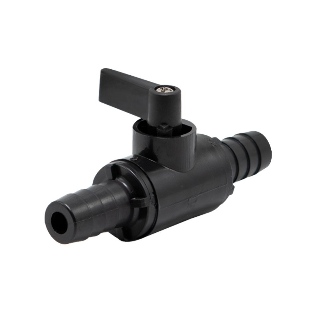 1/2" Hose Barb x 1/2" Hose Barb Series 226 Nylon Ball Valve with Viton