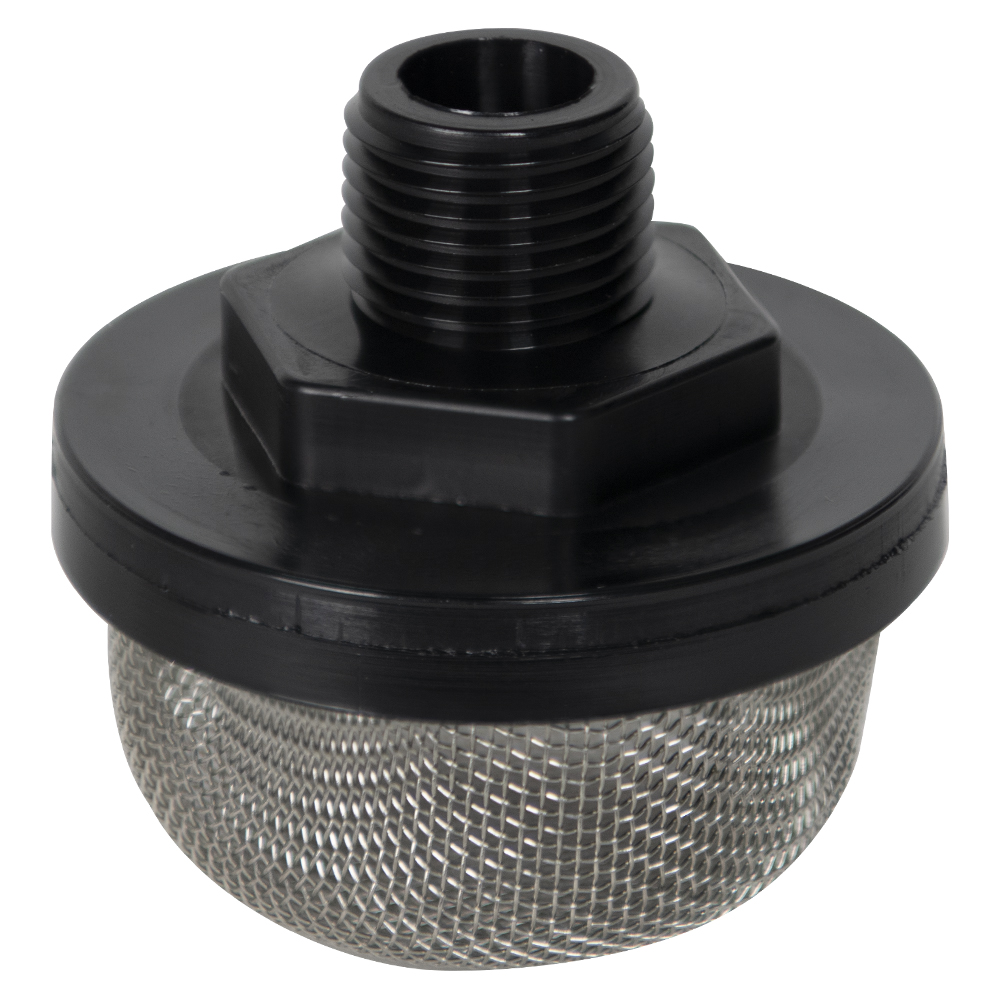 1/2" MNPT x 20 Mesh x 2.385" Dia. Nylon/Stainless Steel Suction