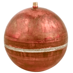 6" Diameter Bob ® Copper Round Float with 1/4"-20 SAE
